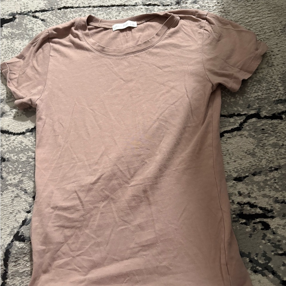 Active Basic Pink Short Sleeve T-Shirt